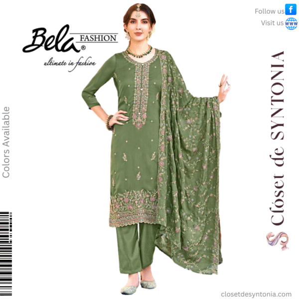 BELA LYRA CHINON SILK KURTI SETS - Image 6