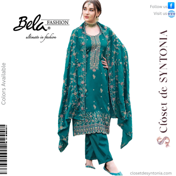 BELA LYRA CHINON SILK KURTI SETS - Image 5