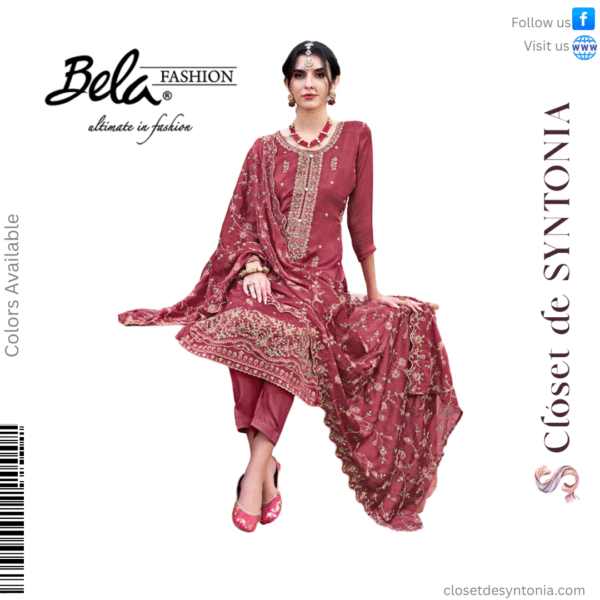 BELA LYRA CHINON SILK KURTI SETS - Image 3