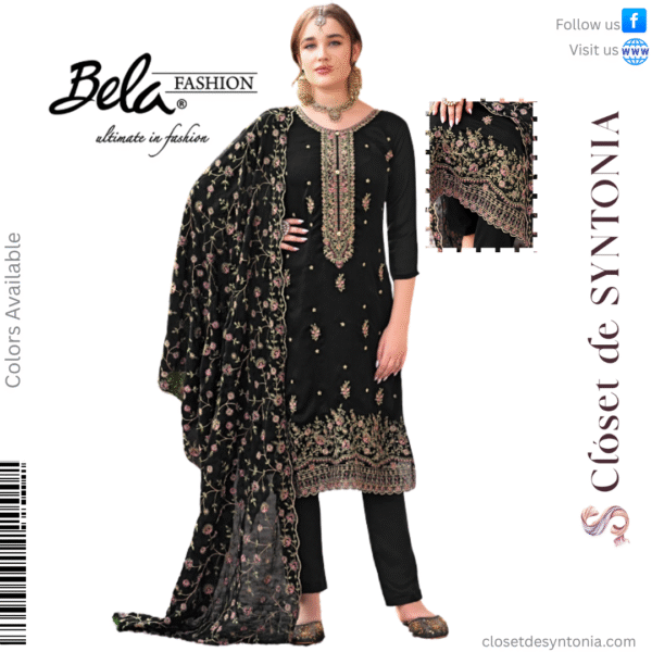 BELA LYRA CHINON SILK KURTI SETS - Image 2