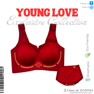 Young Love_Women's Strapless Red Bra