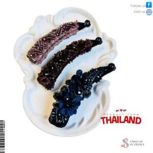 Embellished Floral Hair Barrette